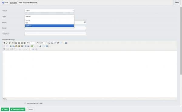 childcare vouchers booking software
