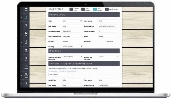 Online booking and scheduling system