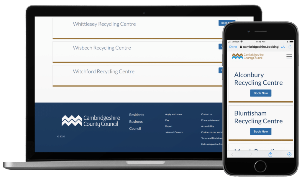 Waste & Recycling Booking Solution2