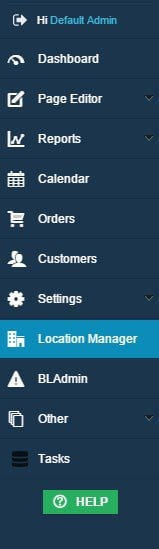 Location Manager Admin