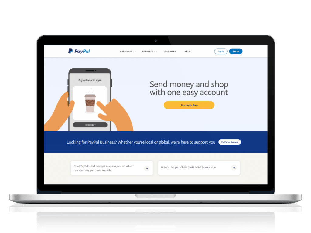 Take online payments with PayPal