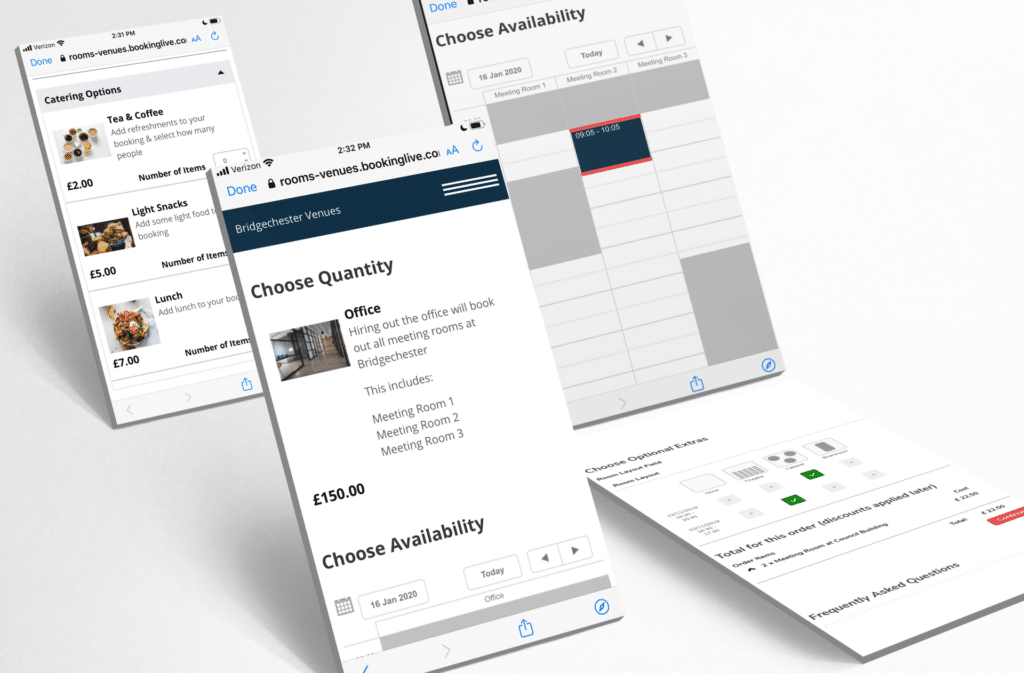 BookingLive room scheduling and room booking system