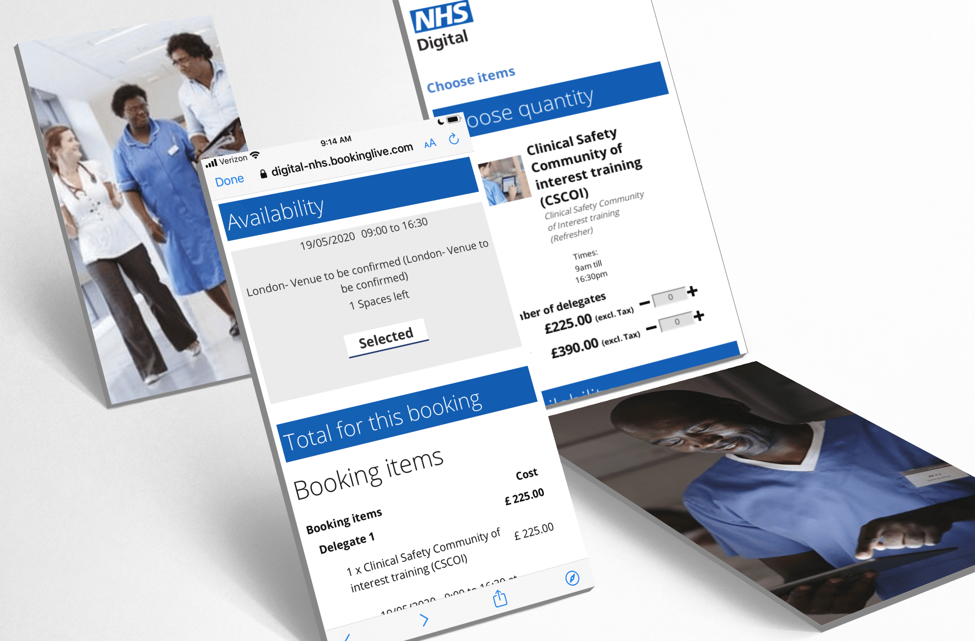 The NHS has steadily been incorporating web-based booking systems